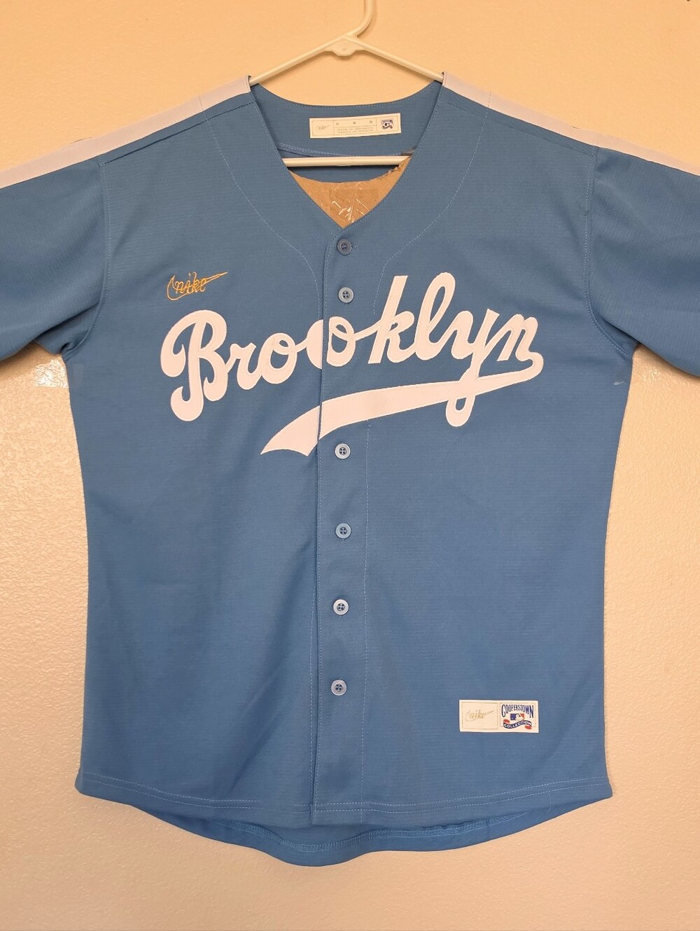 Jackie Robinson Brooklyn Dodgers Medium Nike Jersey Cooperstown Collection #42